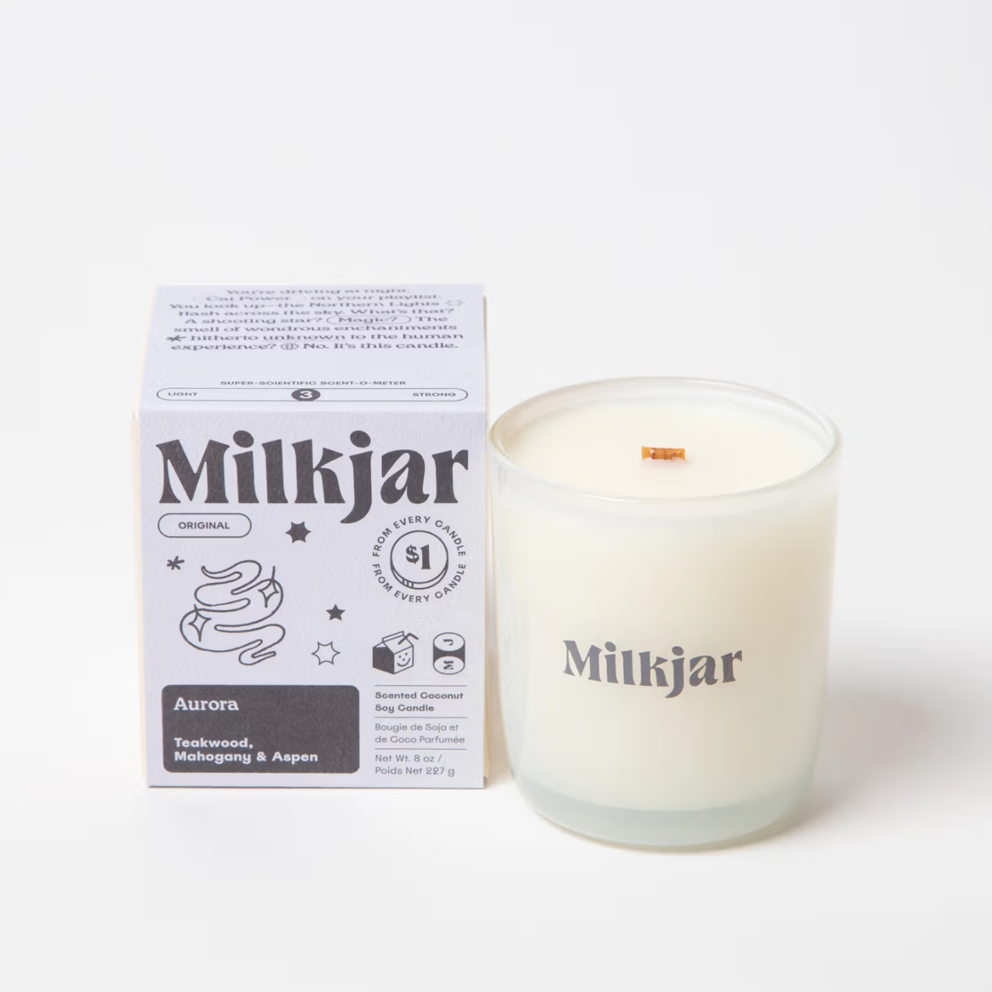 Milk Jar classic candles