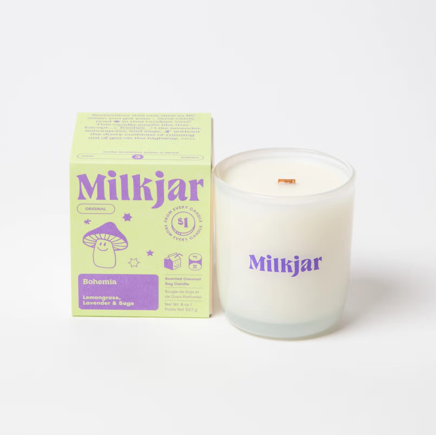 Milk Jar classic candles