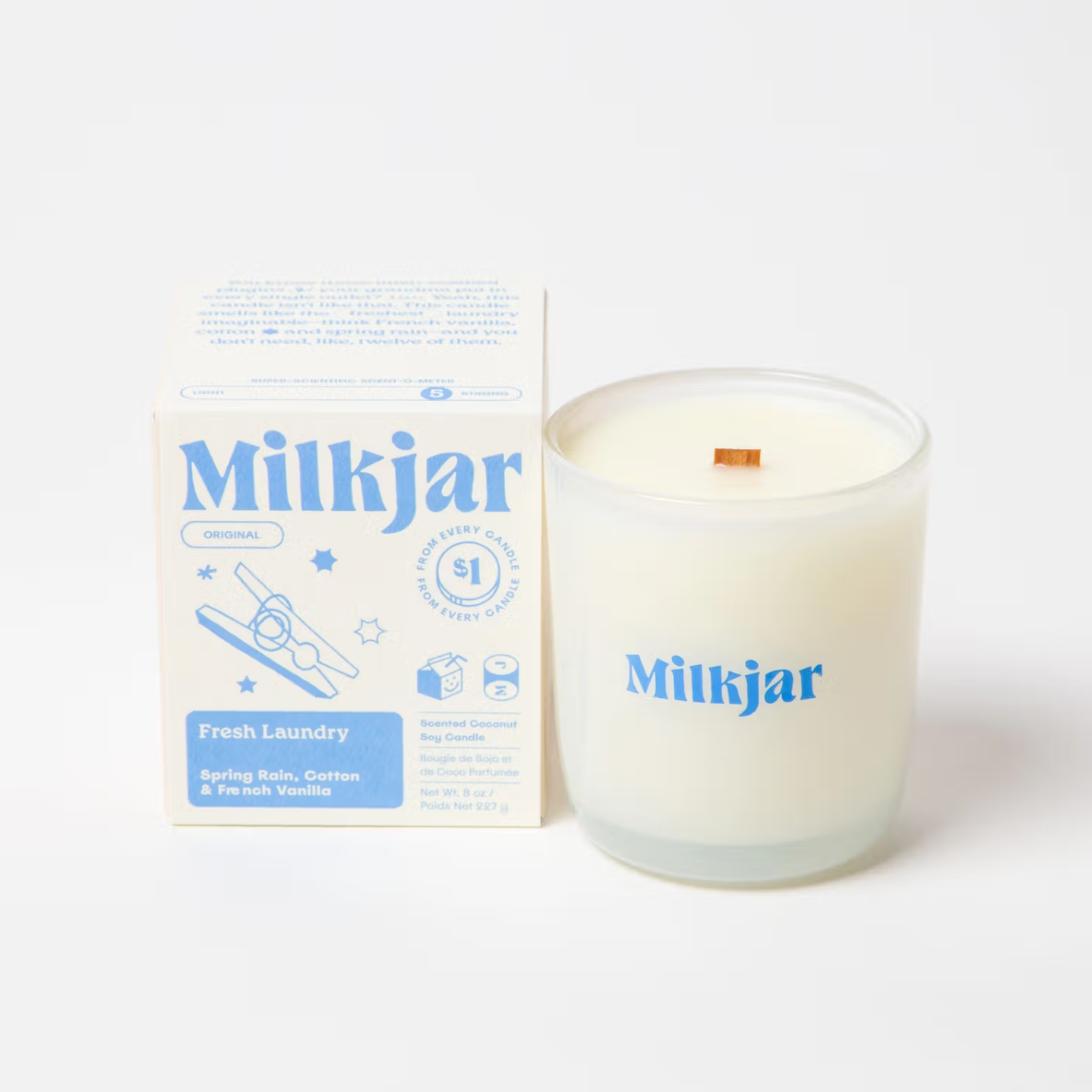 Milk Jar classic candles