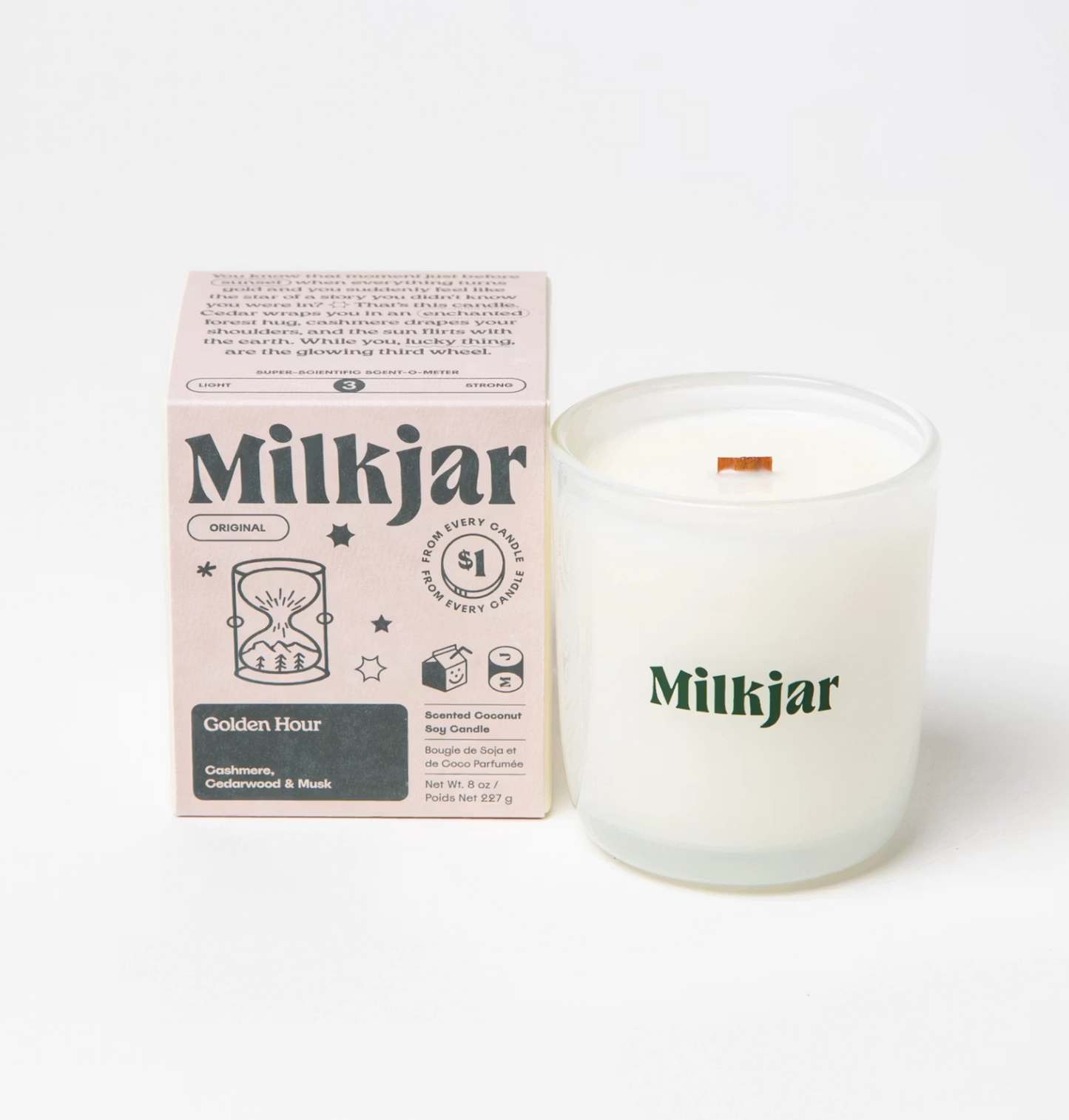 Milk Jar classic candles