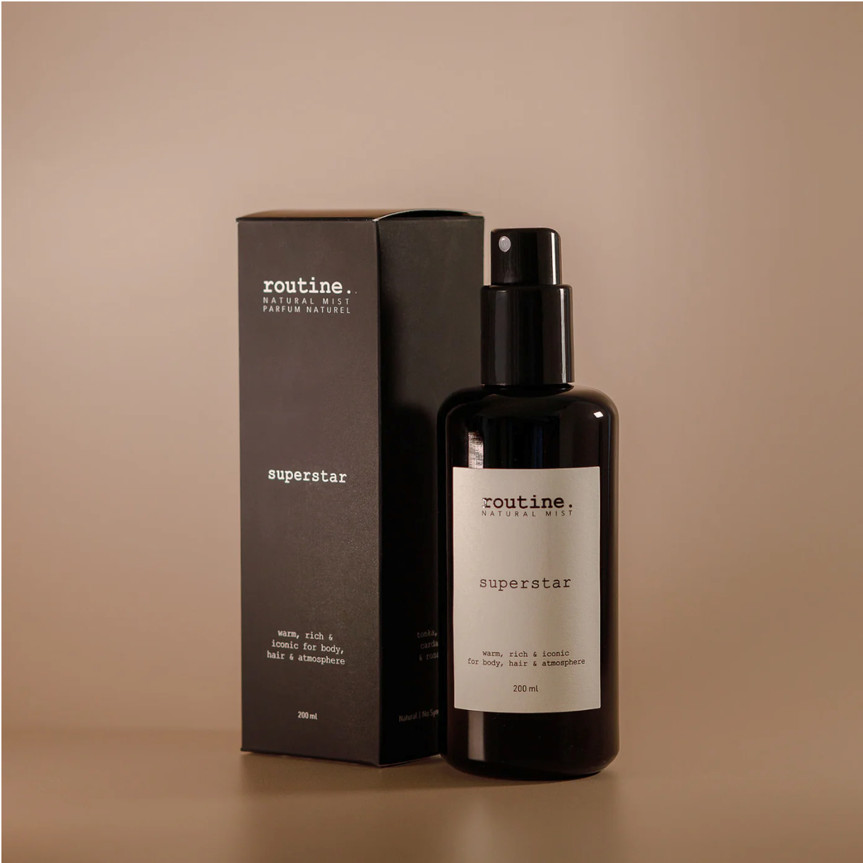 Routine body, hair, and atmostphere mist