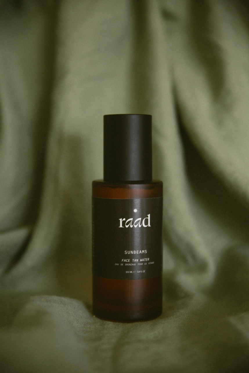 Raad face tan water