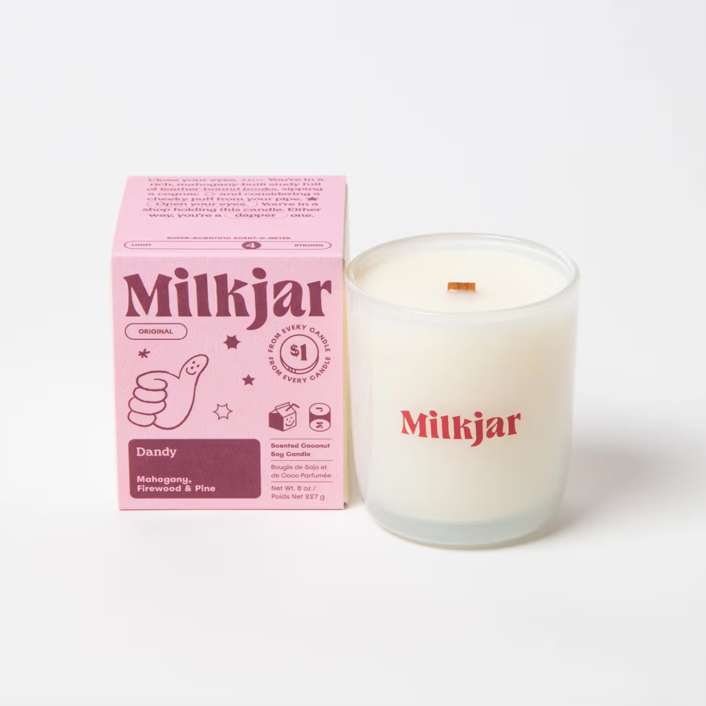 Milk Jar classic candles