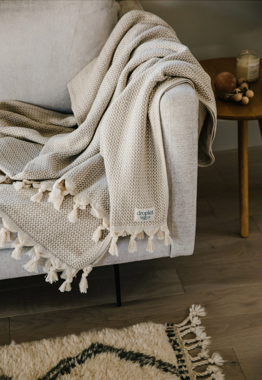 Droplet blanket king size