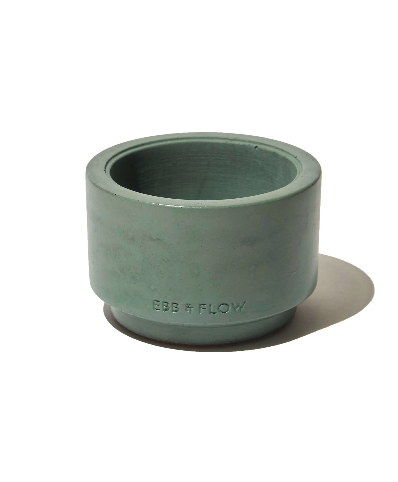 Ebb and Flow Concrete candle vessel