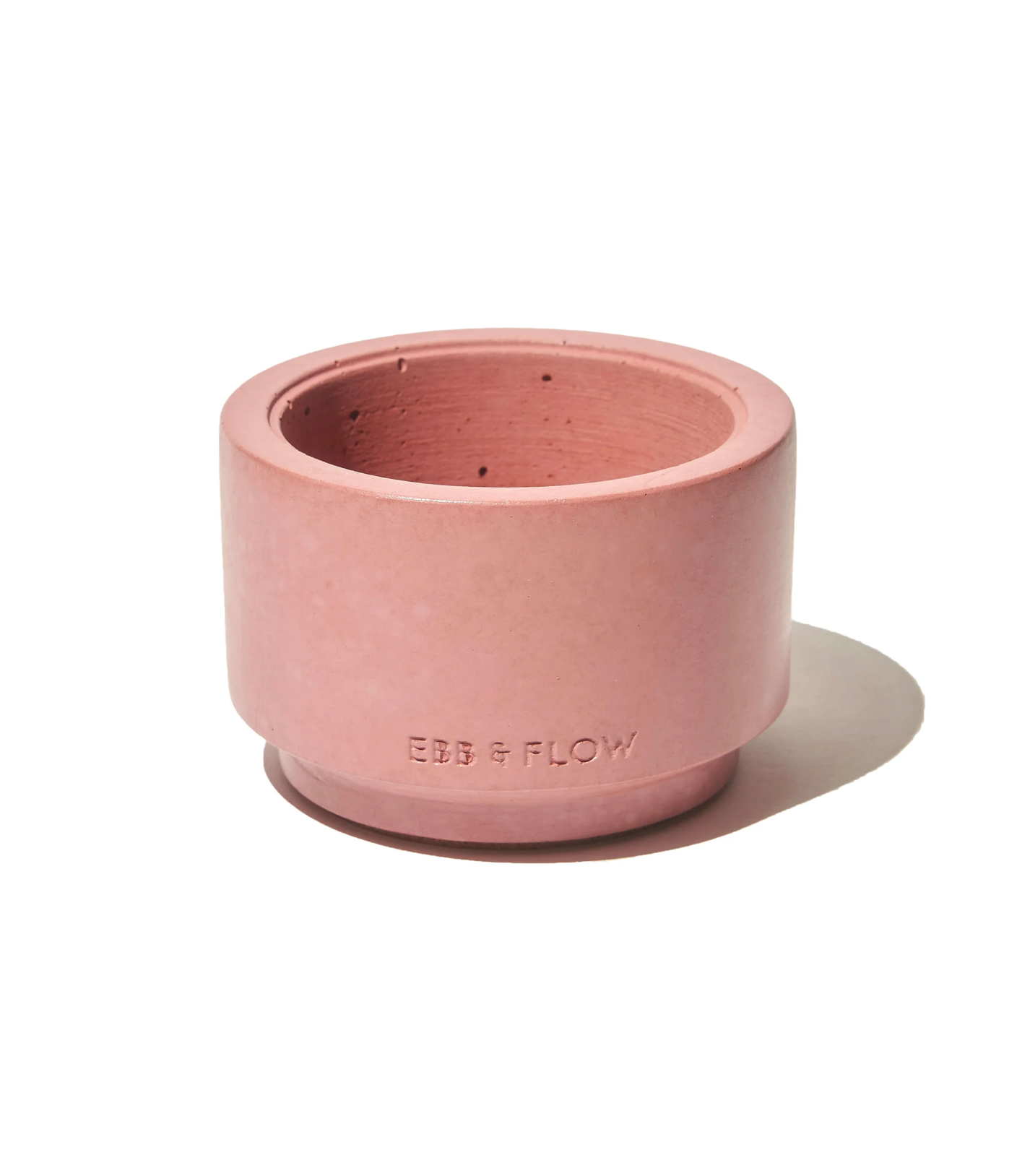 Ebb and Flow Concrete candle vessel