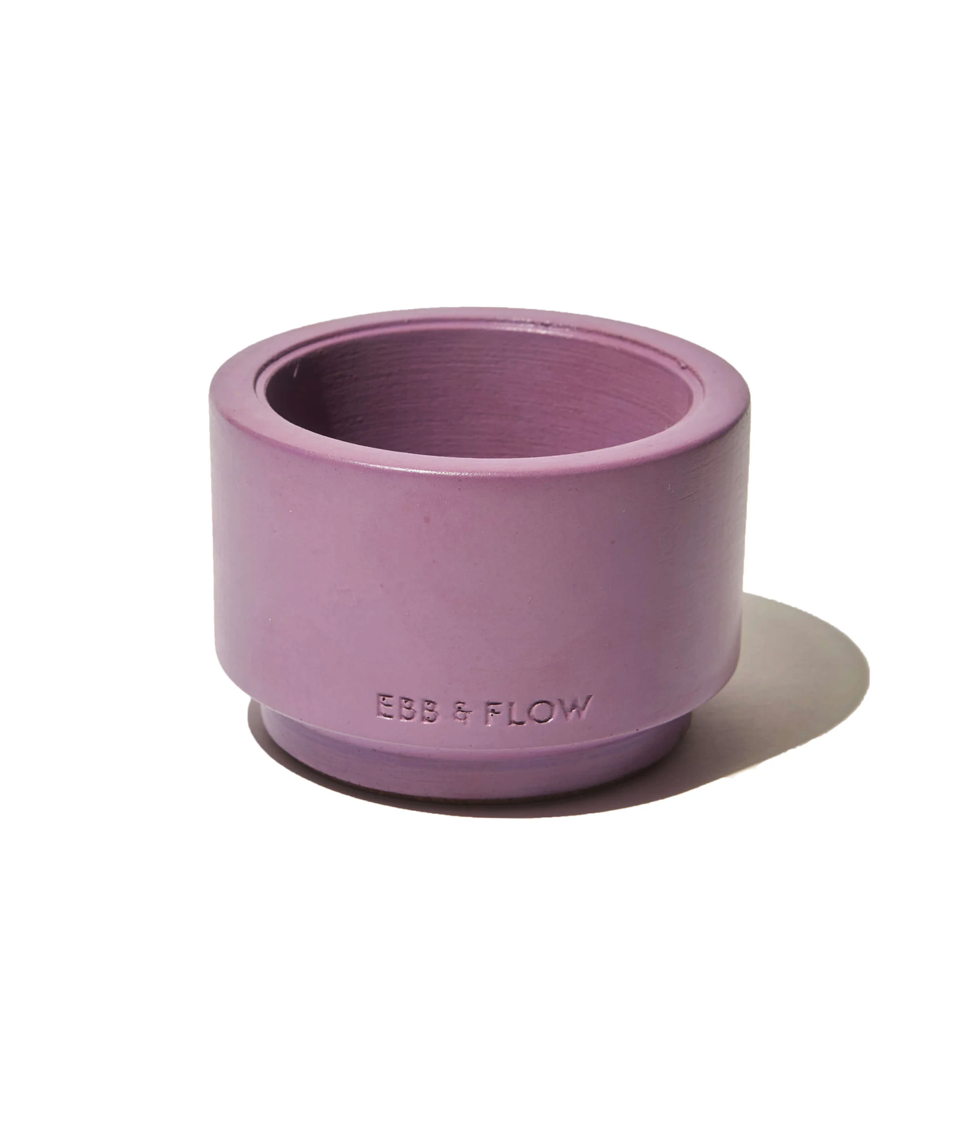 Ebb and Flow Concrete candle vessel