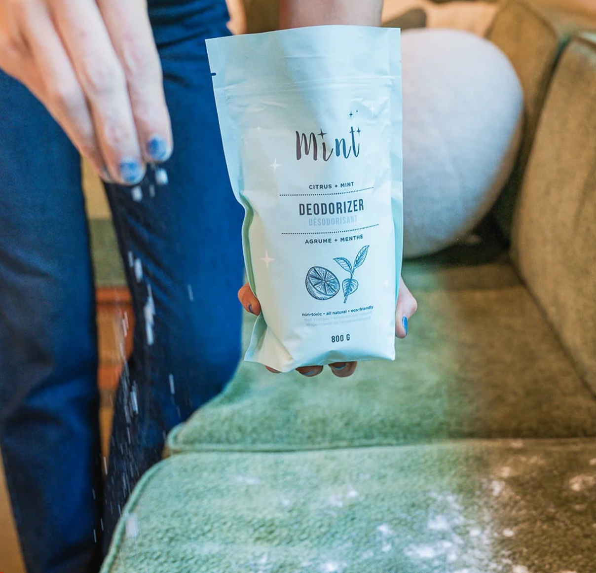 Mint deodorizer