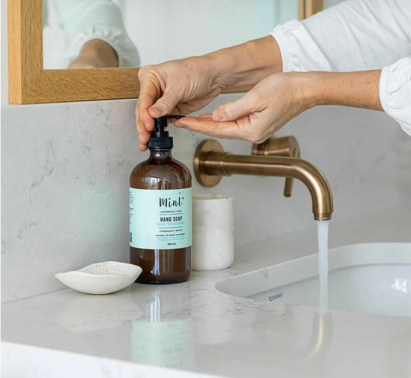 Mint hand soap