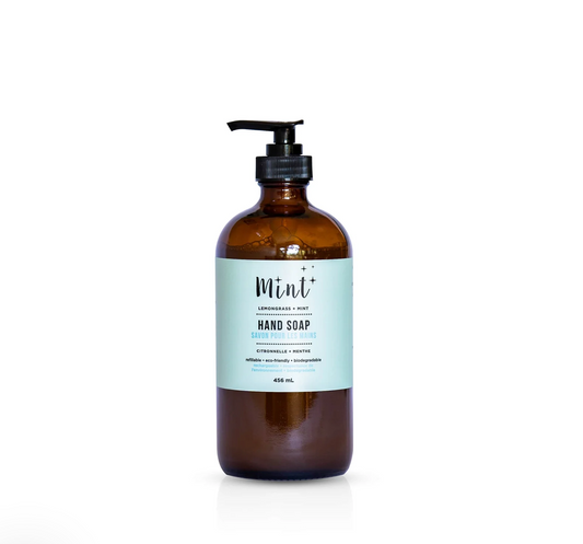 Mint hand soap