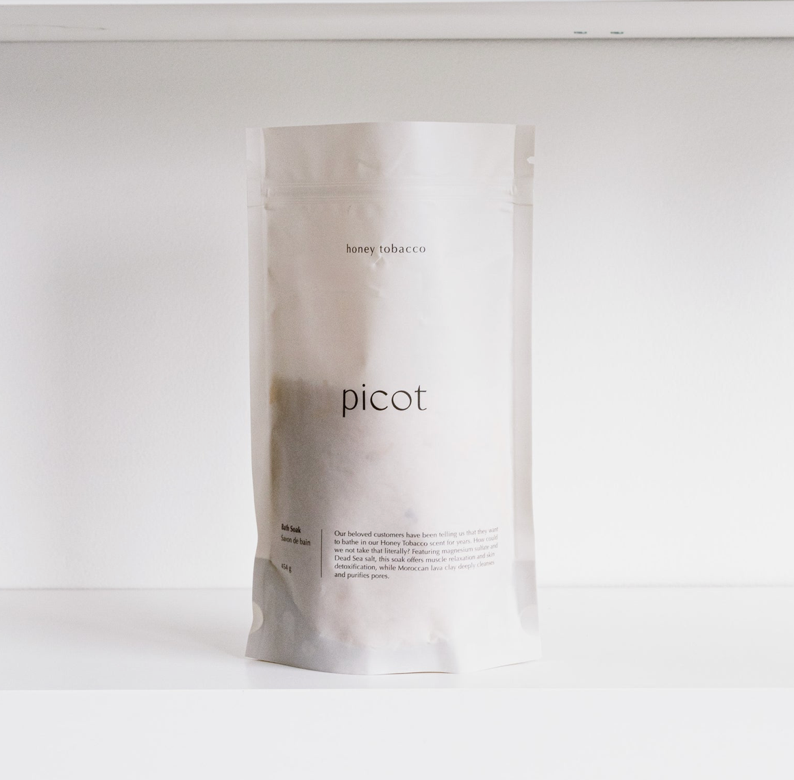 Picot- Wildwood, Honey Tobacco, and Refresh Magnesium soak