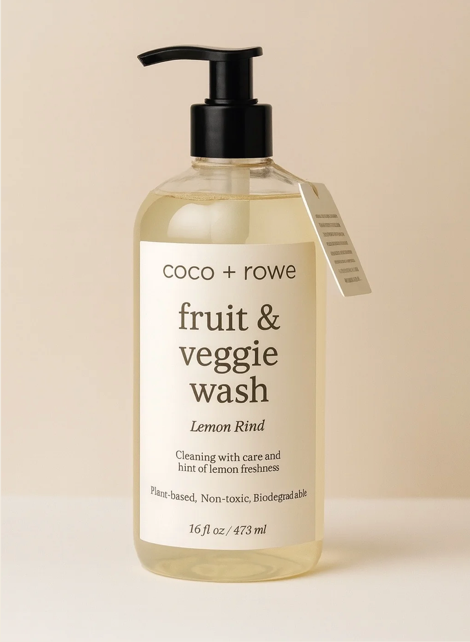 Coco + Rowe fruit and veggie wash