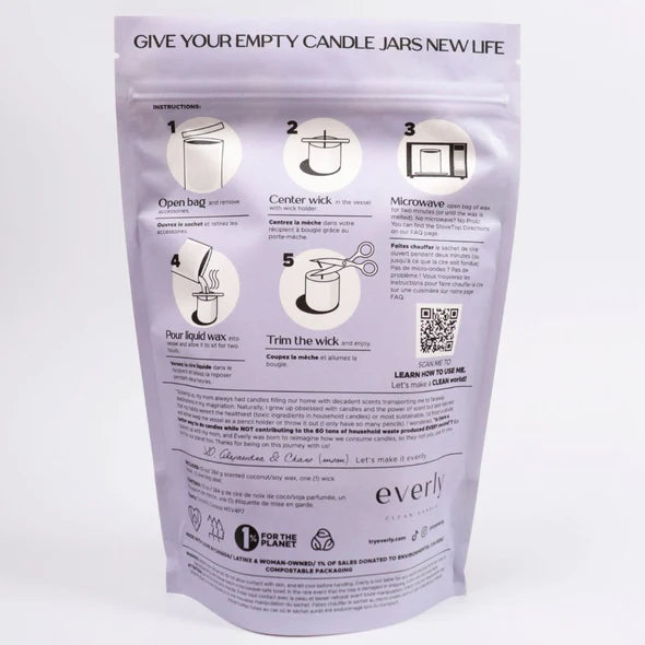 Clean Candle Kit - Grapefruit & Labdanum
