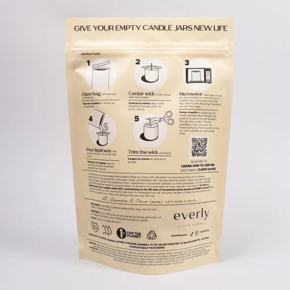 Clean Candle Kit - Jasmin & Tonka