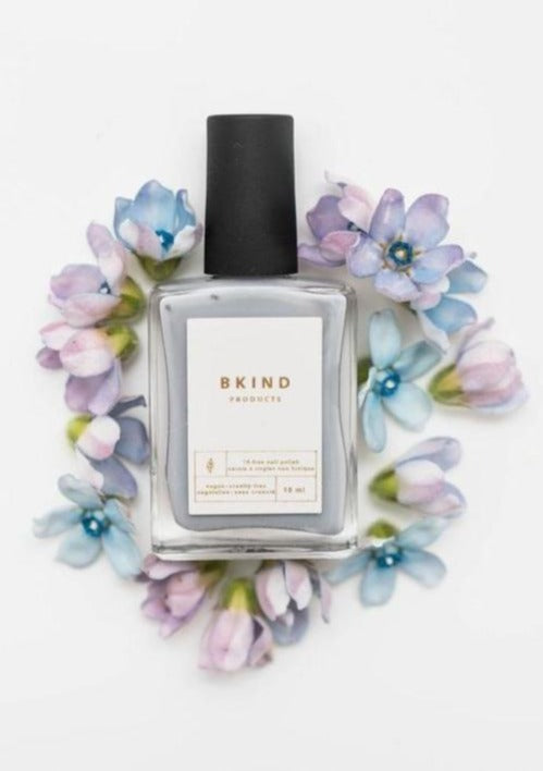 Bkind non-toxic vegan nail polish in color Concrete Jungle.