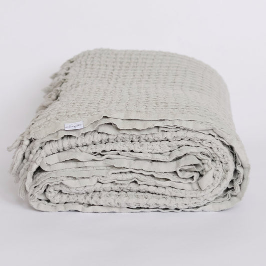 House of Jude Waffle Blanket - Haven