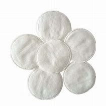 Reusable organic muslin facial pads for cleansing your face.