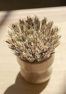 natural bamboo pot scrubber for dishwashing and scrubbing pots and pans