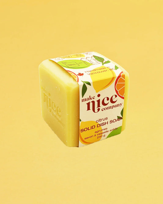 Solid Dish Soap - Citrus