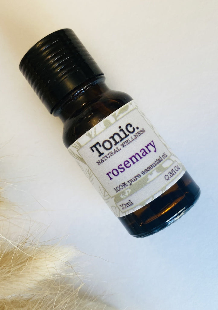 100% pure essential rosemary oil made in Calgary. Stimulates the mind and helps to improve concentration. Reduces respiratory symptoms and pain.